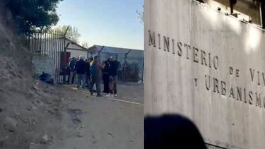 Reunión atribuida al Minvu en El Olivar desata denuncias por firmas para demolición / Captura de pantalla