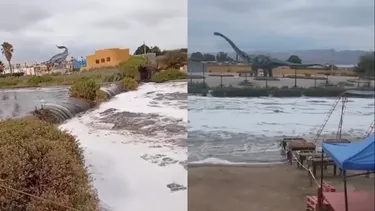 Tras fuertes lluvias Senapred ordena evacuación en Calama por desborde de río Loa: Activan mensajería SAE