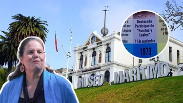 El Desconcierto | accion judicial contra maya fernandez por exhibicion de museo maritimo que  enaltece  rol de marina en golpe del 73.webp