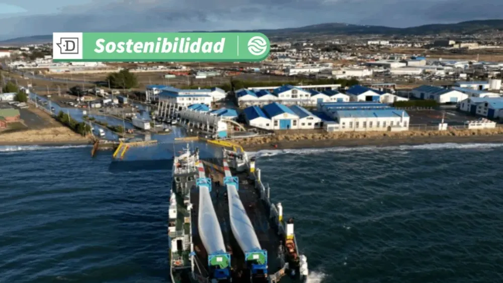 Hidrógeno verde en Magallanes: Operación logística de traslado de aspas para aerogeneradores alcanza tiempo récord