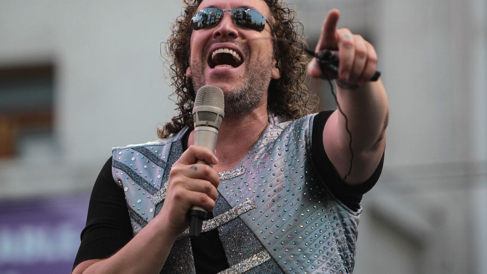 Leo Rey hoy en las fondas del Parque OHiggins - Agencia Uno