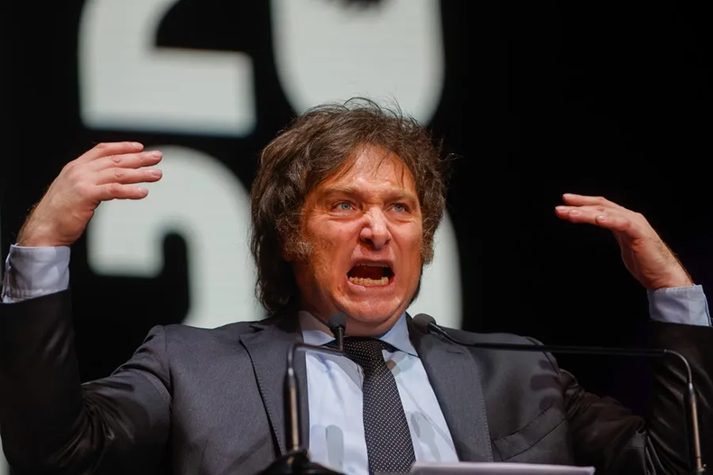 Javier Milei quiere seguir siendo presidente de la Argentina - Agencia Uno