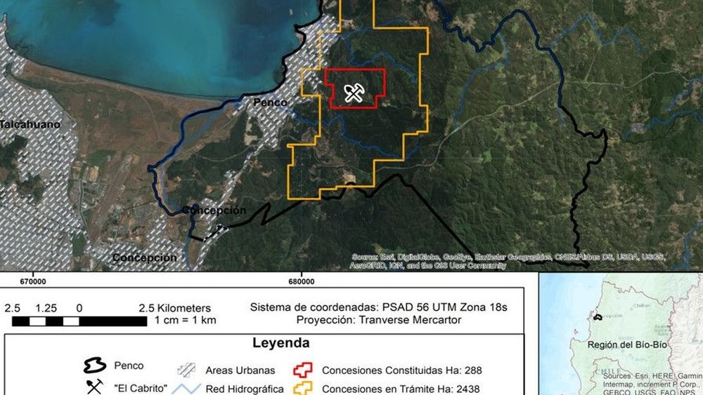 Lucha de Penco por las tierras raras: Minera rechazada cinco veces presenta sexto trámite