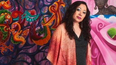 Lady Pink: La grafitera nacida en USA y de origen ecuatoriano que presenta mural en Nueva York