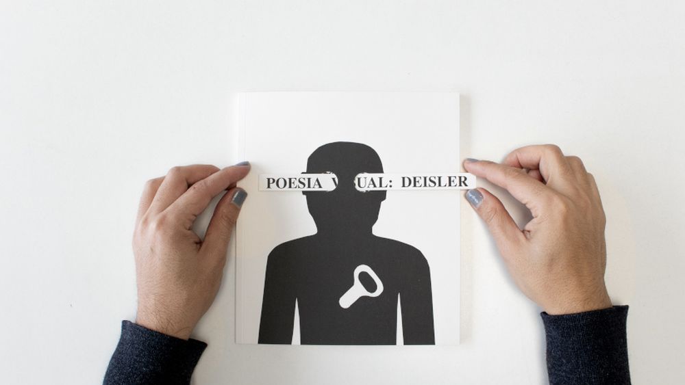 “Poesía Visual: Deisler”: 50 años de la poesía visiva de Guillermo Deisler