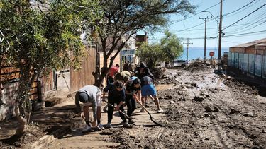 Lluvias intensificadas por El Niño y la crisis climática generan aluvión en Tocopilla.&nbsp;