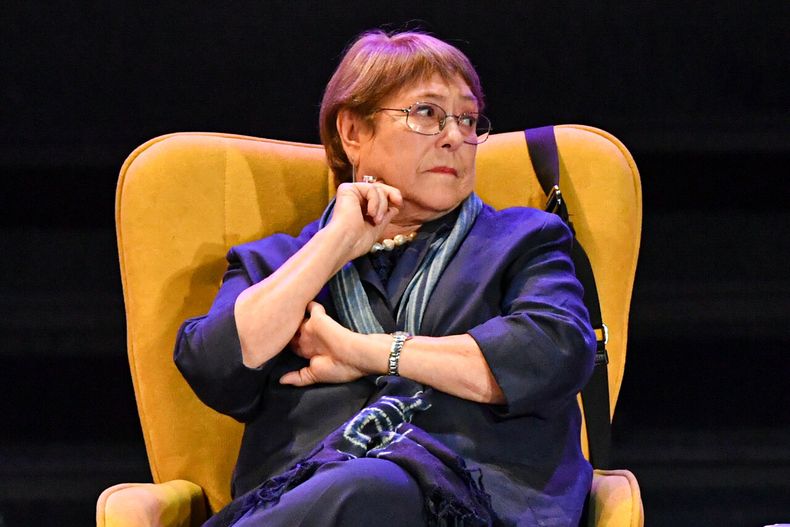 Michelle Bachelet analiza su candidatura a la ONU - Agencia Uno
