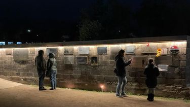 Revisa las reacciones del acto de conmemoracion de los 50 años del Golpe en Villa Grimaldi