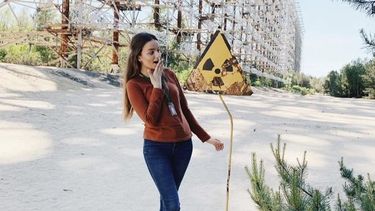 Polémica generan fotos de influencers posando en Chernobyl