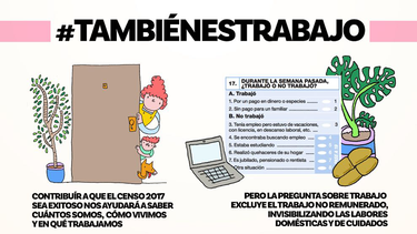 INFOGRAFÍA| ¿Por qué el Censo 2017 no incluye al trabajo doméstico como ocupación laboral?