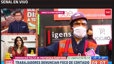 Trabajadores denuncian foco de COVID-19 en constructora de Providencia y precarias condiciones de seguridad
