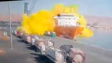 VIDEO| Así fue el mortal accidente en Jordania: Trabajador liberó gas tóxico y murieron 10 personas