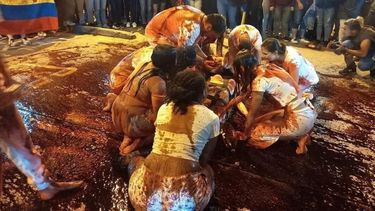 El horror de las noches en Cali durante las protestas de Colombia