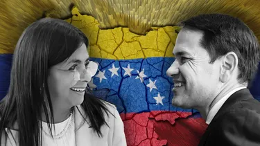 Delcy Rodríguez y Marco Rubio: las dos caras del nuevo régimen en Venezuela