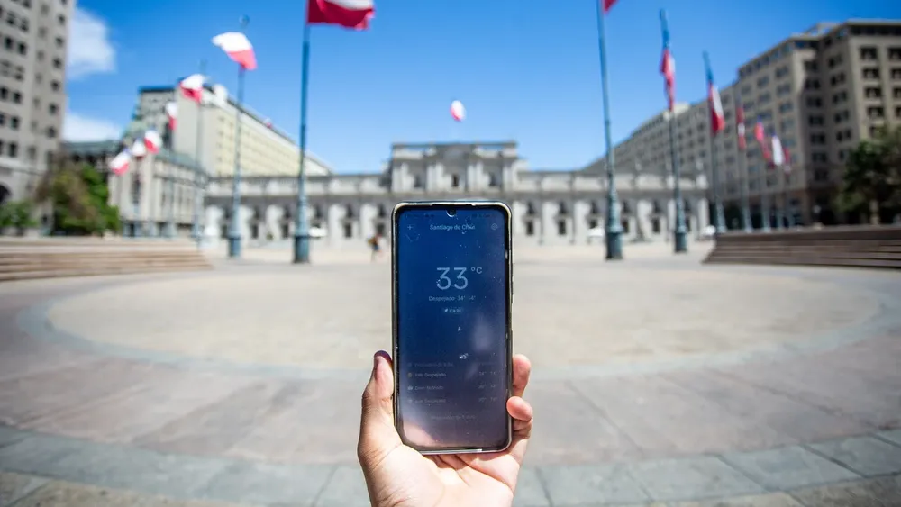 Enero de 2025 fue el segundo más caluroso registrado en Santiago, con temperatura promedio de 32º