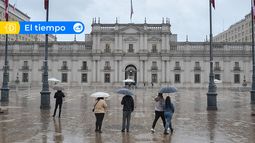 Lluvia y viento de hasta 40 km/h: DMC actualiza pronóstico en Santiago para el fin de semana