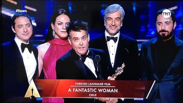 VIDEO| And the Oscar goes to...: El momento exacto en que Una Mujer Fantástica ganó la estatuilla dorada