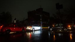 Cortes de luz en Santiago - Agencia Uno