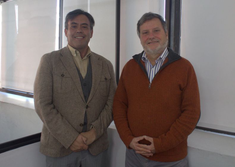 Gilberto Aranda y Fernando Estenssoro / El Desconcierto