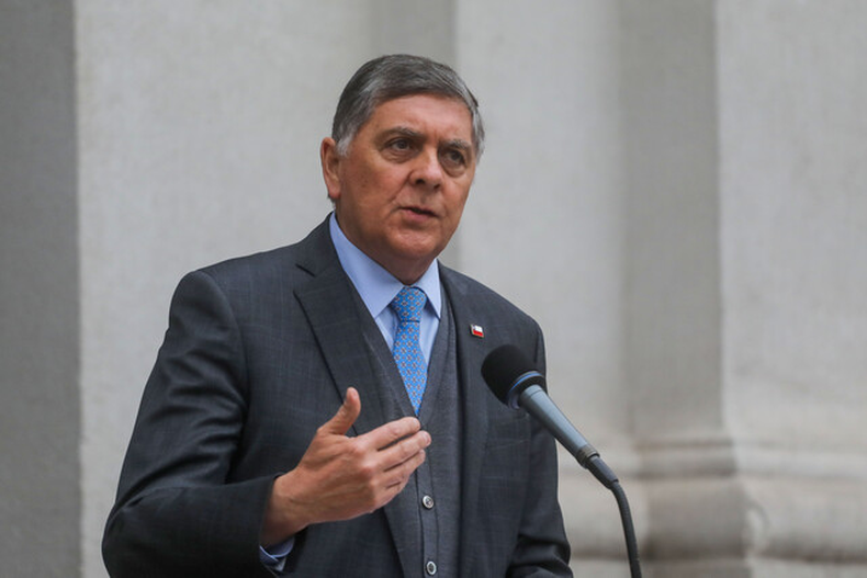 Ministro del Interior, Claudio Alvarado. Créditos: Agencia Uno.&nbsp;