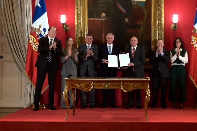 Gobierno de José Antonio Kast firmó el Plan de Reconstrucción Nacional - Captura de pantalla