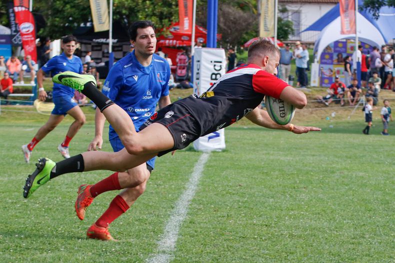 Imagen referencial sobre el rugby en Chile - Agencia Uno