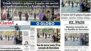 Indignación por portadas de periódicos sobre atentado en Barcelona: Kioskos se han negado a vender ejemplares