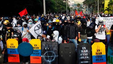 Colombia anuncia 134 detenciones relacionadas con el movimiento Primera línea