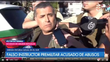 Instructor militar acusado de abuso sexual reclutaba menores para una escuela ilegal