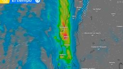 Lluvia en Santiago: Windy confirma más tormentas en la zona central