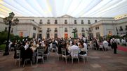 Imagen de archivo de una cena en el Palacio de La Moneda - Agencia Uno