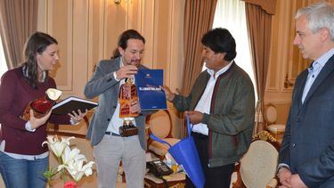 Pablo Iglesias quiere mar para Bolivia: Es justicia para el conjunto de América Latina