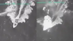 Trump publica video de ataque a buque venezolano que mató a 11 miembros del Tren de Aragua: Maduro dice que es IA