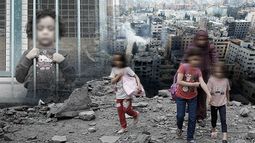 Palestinos que huyeron del norte de Gaza relatan la pesadilla de los ataques israelíes