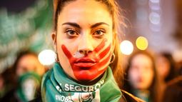FOTOS| Triunfo del feminismo: Así fue la multitudinaria marcha por un Aborto Libre, Gratuito y Seguro