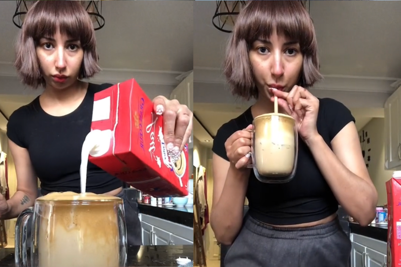 Chica que hace cafe se vuelve conocida porque recuerda a virales de la pandemia Diseno ED.png
