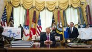 Presidente de Estados Unidos, Donald Trump. Créditos: Agencia EFE.&nbsp;