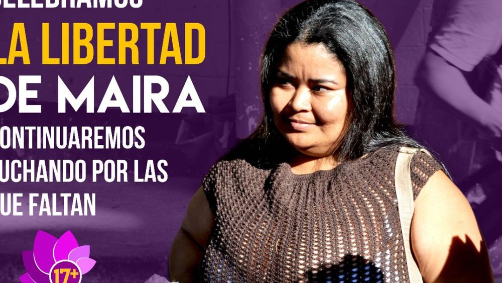 Gobierno salvadoreño libera a Maira Verónica, encarcelada durante 15 años por aborto