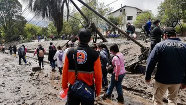 Aluvión en Ecuador deja al menos 22 fallecidos y una veintena de desaparecidos