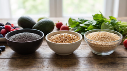 Chía, linaza y microalgas: qué alimentos vegetales contienen omega-3 y cómo consumirlos correctamente.