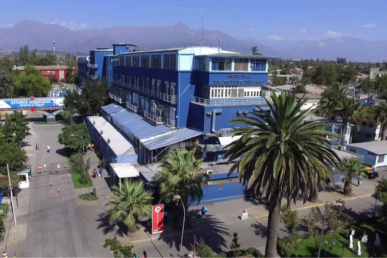 Hospital Sótero del Río, en Puente Alto, el establecimiento que sufriría el mayor recorte de parte del gobierno.