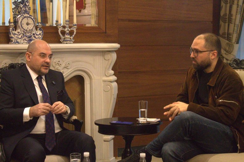 Embajador Vladímir Belinsky / Crédito: El Desconcierto