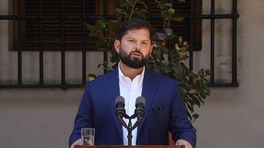 Expresidente Gabriel Boric habló en el lanzamiento de un libro sobre la trayectoria política de Carolina Tohá - Agencia Uno
