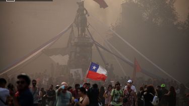 El Desconcierto | 5993 imagen del estallido social en el centro de santiago.jpg