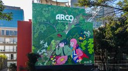 Mural película Arco / Cedida Mural película Arco / Cedida