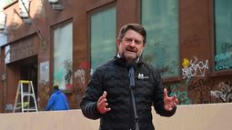 Orrego tras vandalización de la gobernación a manos de grafiteros: No nos van a amedrentar