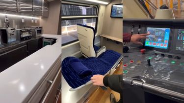 VIDEO| Usuarios destacan cómo es el tren que une a Santiago y Chillán: “Muchísimo mejor y más amplio que un avión”