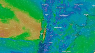 Preocupación en Región de Los Lagos: Alerta Meteorológica por lluvias con río atmosférico