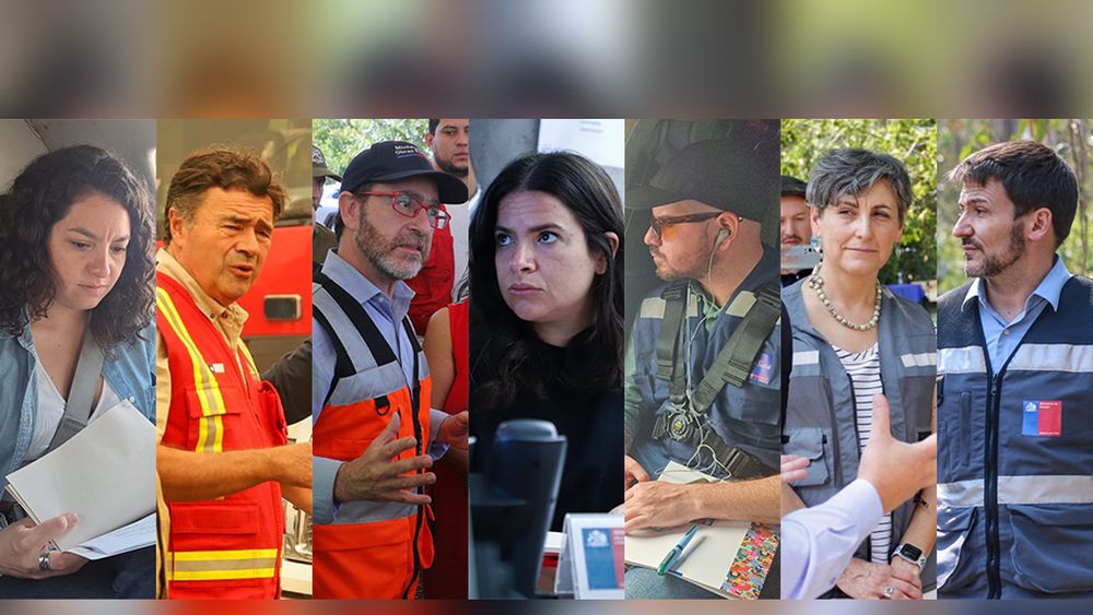 Cómo se han desplegado los siete ministros enlace en la catástrofe por incendios