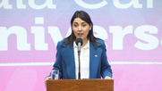 Ministra de la Mujer, Judith Marín. Créditos: Agencia Uno.&nbsp;